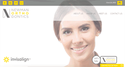 Desktop Screenshot of newmansortho.com